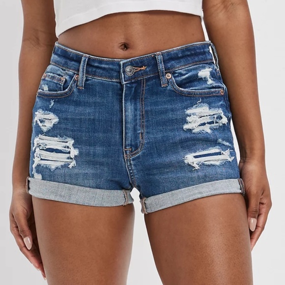 American Eagle Outfitters Pants - Women’s American eagle outfitters ripped jean shorts